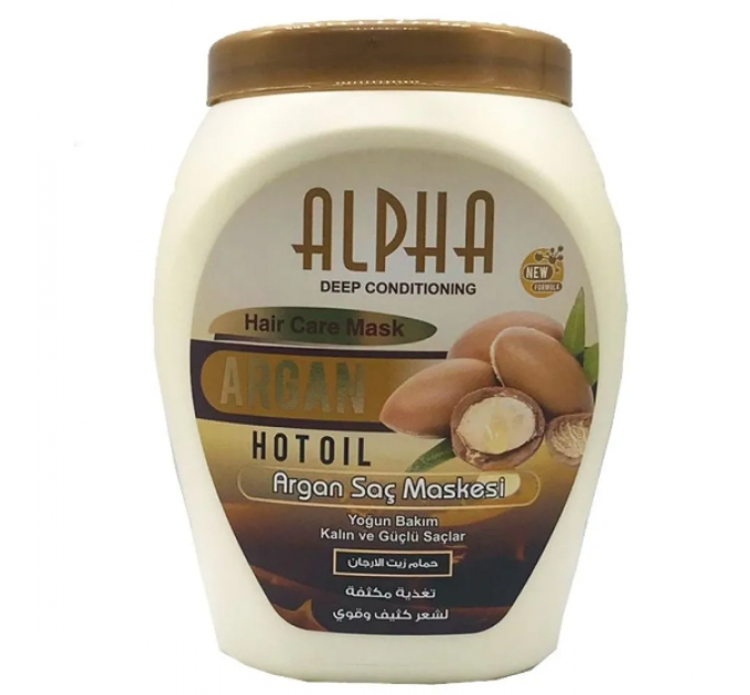 Маска для волос с аргановым маслом ALPHA, 1000 ml