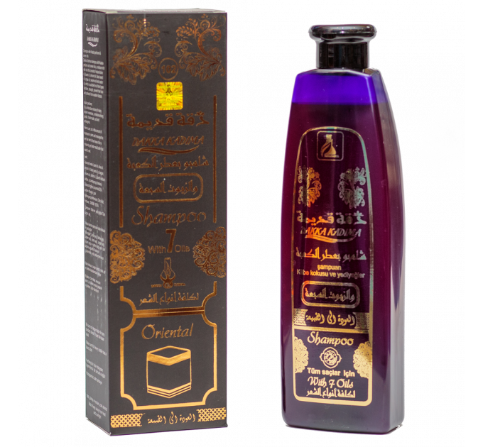 DAKKA KADIMA 540ml Шампунь №102 с 7 масел,С добавлением кааба парфюма. Для всех типов волос. Питает, укрепляет, пред.выпа