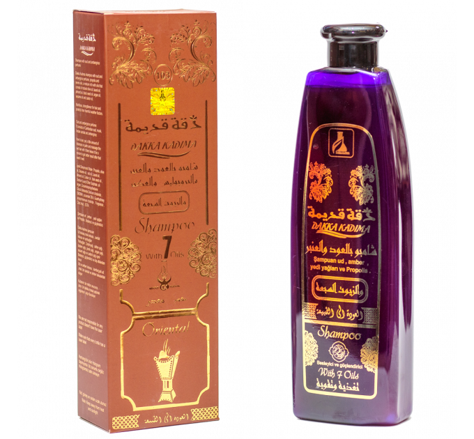 DAKKA KADIMA 540ml Шампунь №103 с 7 масел,Питает и укрепляет волосы,оберегает от вредных погодных условий