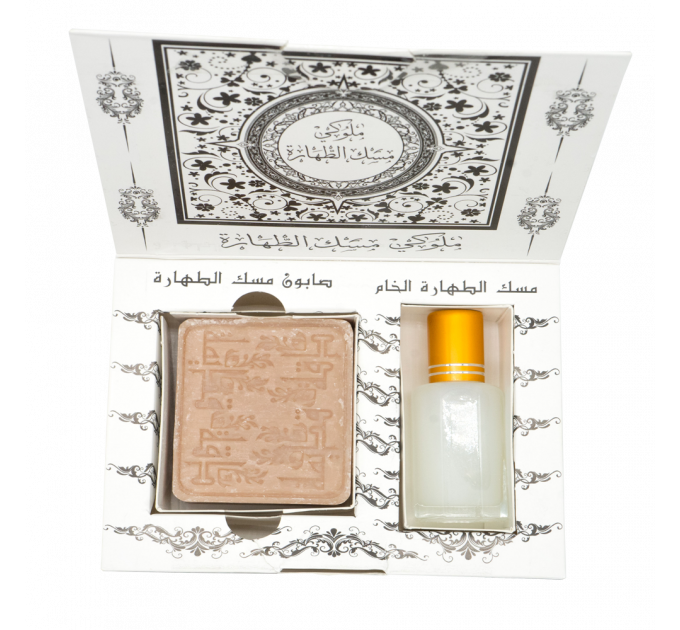 Мыло 75гр + миск Тахара 10мл DAKKA KADIMA, Royal Purity Musk